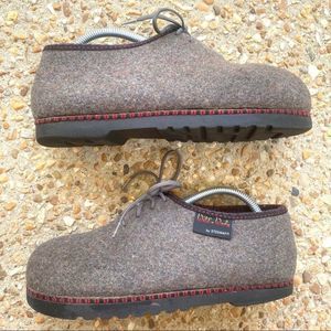Wild n Wooly by Stegmann Pure Wool Lace Up Shoes Size 7